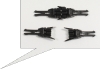 Set 20 paires d'attelages courts magnétiques sans fil S norme ; M 0.3 mm ; L +0.6 mm 
