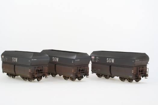 Set 3 wagons trémies Oot SGW SNCF ép. III patinés