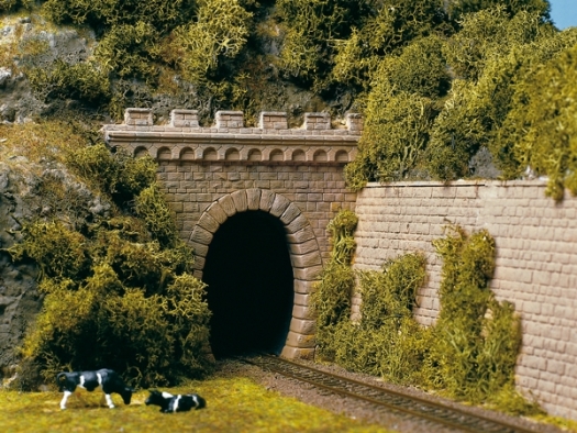 Entrée de tunnel voie unique (x2)
