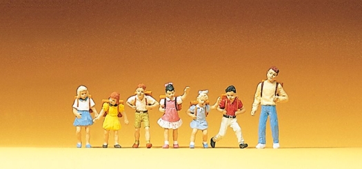 Écoliers (7 figurines)