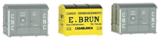 Set 3 cadres CNC x 2 + E. Brun