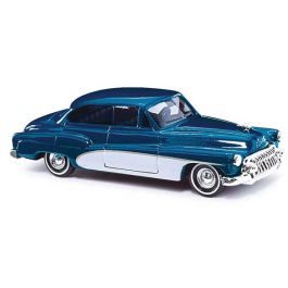 Buick 1950 bleu/blanc
