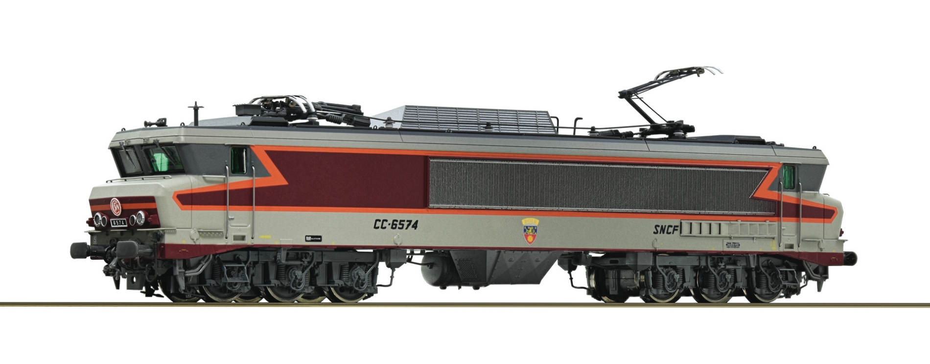 Locomotive électrique CC6574 de la SNCF ROCO ROC-70618 : Maurienne