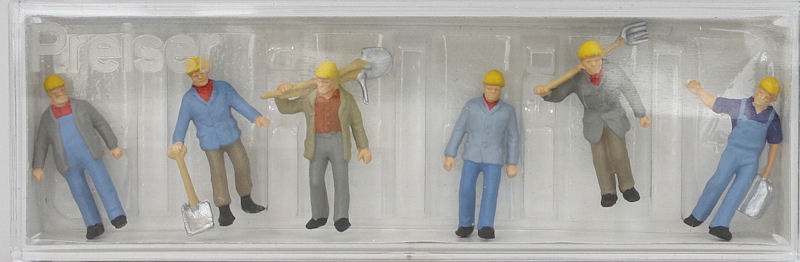 Cantonniers 6 figurines
