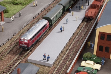 Quai de gare sans toit échelle N