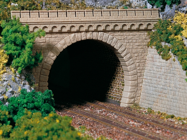 Entrées de tunnel voie double ( x2)