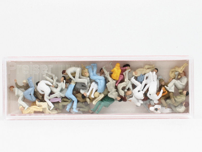 Passagers assis 48 figurines