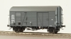 Set de 3 wagon couvert à essieux SAAR-OBB-SNCF époque III