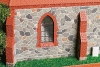 Église en pierres et briques
