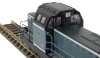Locomotive diésel BB66061 bleu avec plaques (échelle N)