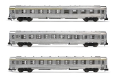 Coffret de 3 voitures DEV Inox SNCF (échelle N)