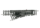 Aiguillage à gauche Minitrix, longueur 104,2 mm