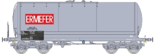 Wagon citerne ANF court Ermefer SNCF ép. IV-V