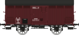 Wagon primeur ex-PLM 20 T rouge sideros SNCF ép. IIIa