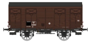 Wagon primeur ex-20 t brun SNCF ép. IIIa