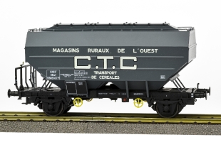 Wagon céréalier Richard CTC MRO SNCF