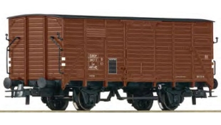 Wagon couvert à essieux Lw brun SNCF/ EUROP