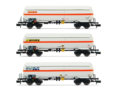 Coffret de 3 wagons-citernes de gaz SNCF (échelle N)
