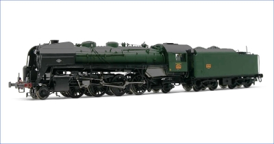 Locomotive à vapeur 141 R 44 SNCF DCC SOUND