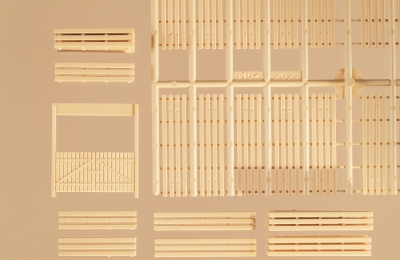 Palettes de bois avec portail