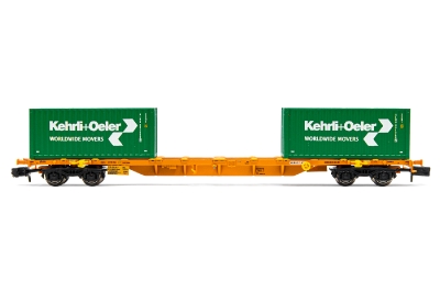 Wagon porte conteneur Wascosa "Kehrli+Oeler"