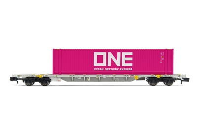 Wagon porte-conteneurs HUPAC de 60' à bogies Sgnss