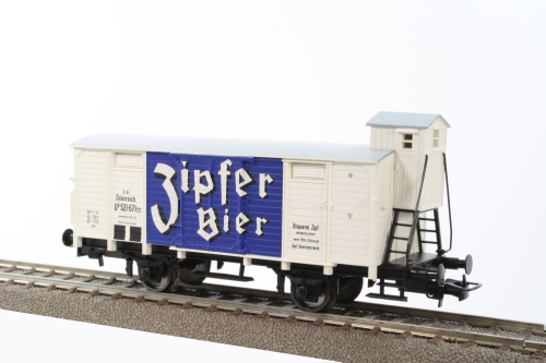 Wagon couvert transport de biere ZIPFER BBO