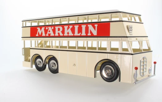 Bus à deux étages avec inscription publicitaire Märklin INSIDER 2018