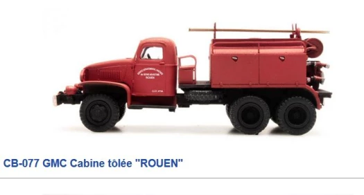 GMC pompier réservoir Rouen