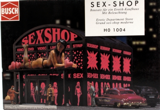 Grand sex-shop moderne