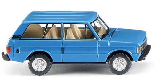 Range Rover bleu