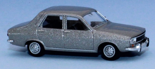 Renault 12 TL, gris métallisé