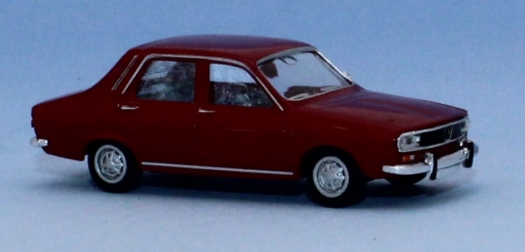 Renault 12 TL, rouge bordeaux