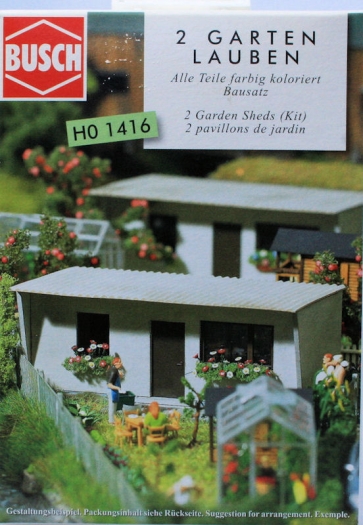 2 pavillons de jardin (kit)