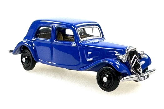 Citroën 11 AL 1938 Bleue émeraude