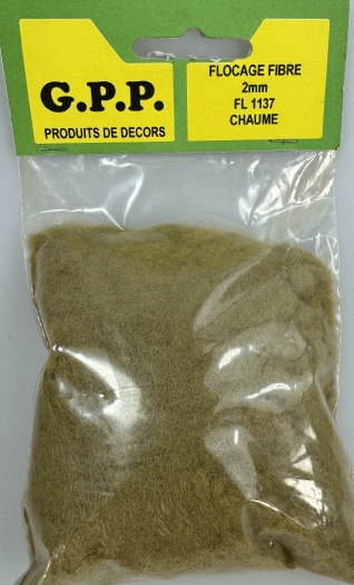 Flocage fibre 2mm chaume