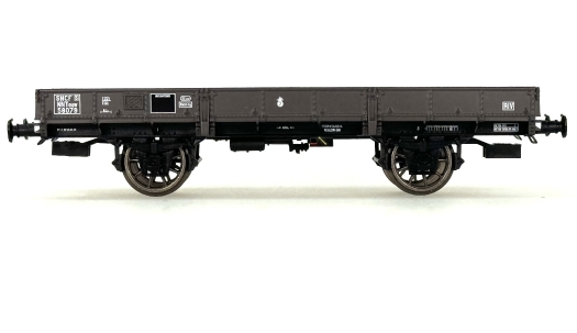 Wagon plat OCEM 29 brun SNCF ép. IIIa