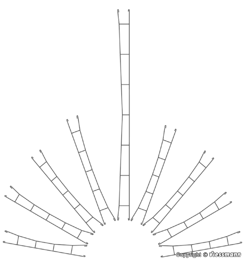 Fil de caténaire avec œillet de fixation (échelle N)