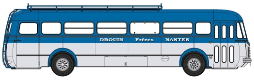 Autocar Renault R4190 Bleu et Gris – « DROUIN Frères NANTES » (44)