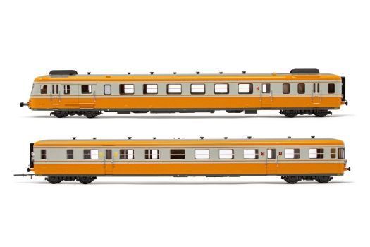 Autorail SNCF à 2 voitures RGP2 classe X2700 livrée orange/gris DCC SOUND