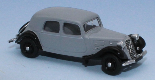 Citroën Traction 11A 1935, gris et noir