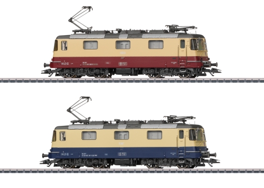 Coffret de 2 locomotives électrique Re 421