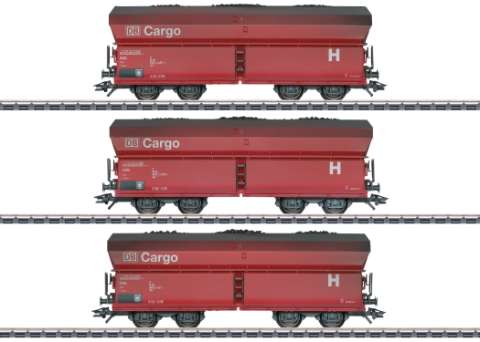 Coffret de 3 wagons à déchargement automatique Fals 176 DB-AG (MHI 2022)