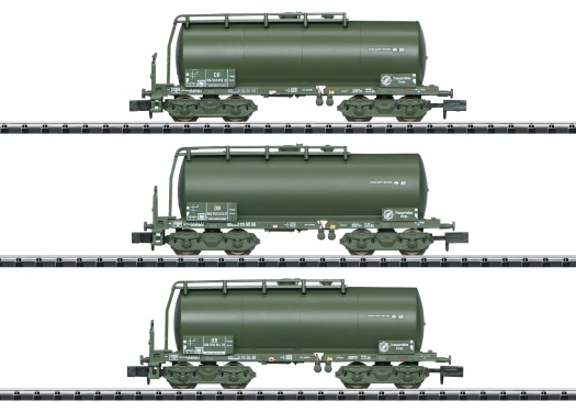 Coffret de 3 wagons-citernes United States Transportation Corps (échelle N)