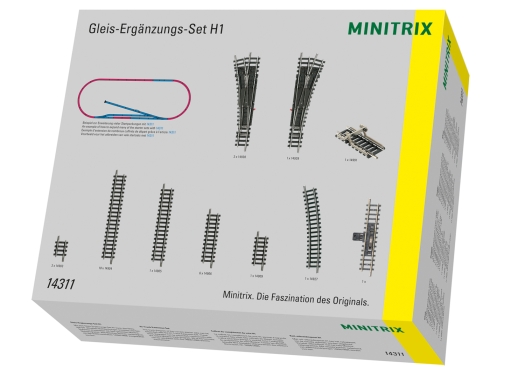 Coffret rails Minitrix Set H1