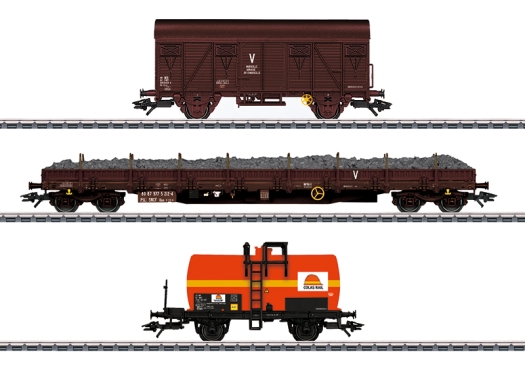 Set 3 wagons de travaux Colas Rail