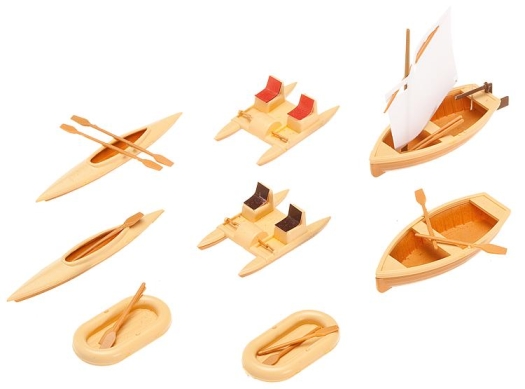 Barques et pédalos (x8)