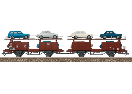 Wagon pour le transport d'automobiles Laaes