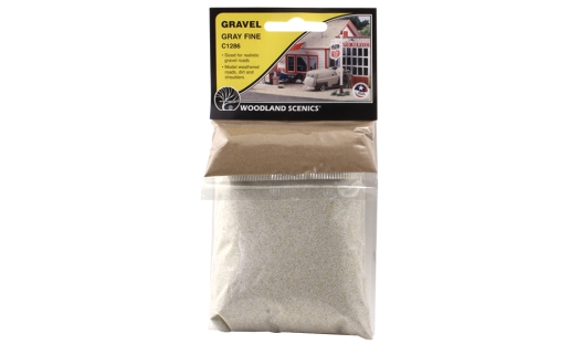 Gravel gray fine + colle en poudre