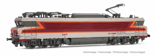 HJ2373S SNCF, locomotive électrique CC 21001 en livrée d’origine, période IV, avec décodeur sonore numérique